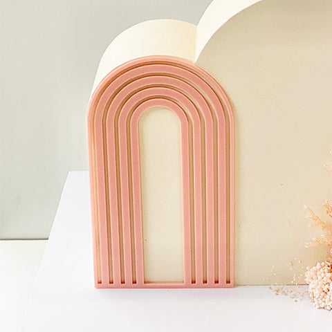 Cake Plaque - Rainbow Arch Plaque