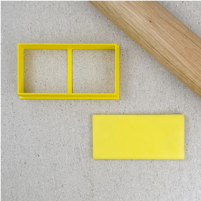 Cookie Cutter - Rectangle-  100mm x 50mm