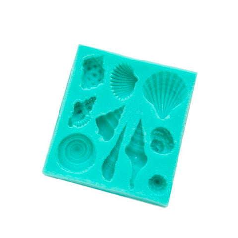 Silicone Mould - Seashells