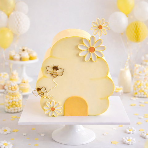 Cake Shape Guides - Bee Hive