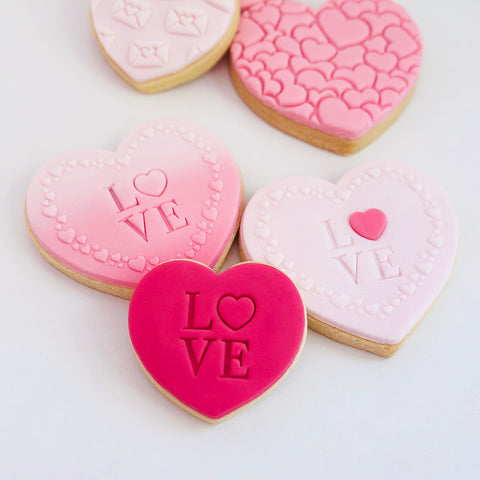 Little Imprints Stamp - LOVE with heart