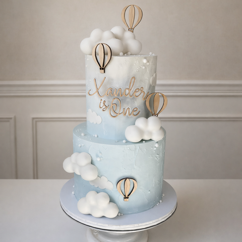 Custom Acrylic Cake Topper - Name is Age