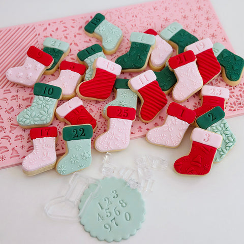 Large Multi Pattern Plate- Advent Kit