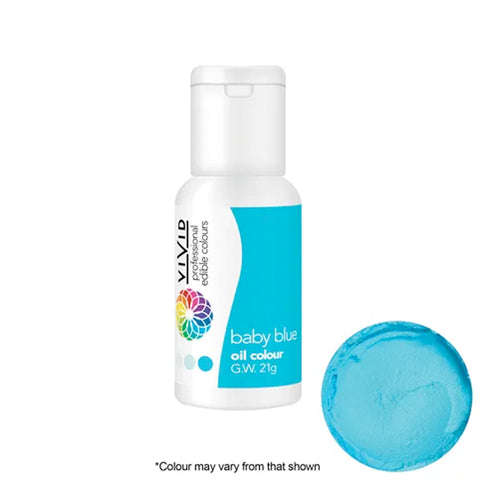VIVID Oil Based Colour - Baby Blue- 21g