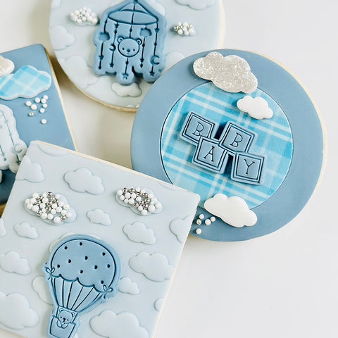 Pattern Plate- Clouds