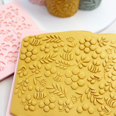Fondant Pattern Plate-  Bumble Bee