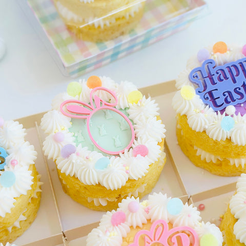 Acrylic Dessert Charms-  Bunny Egg