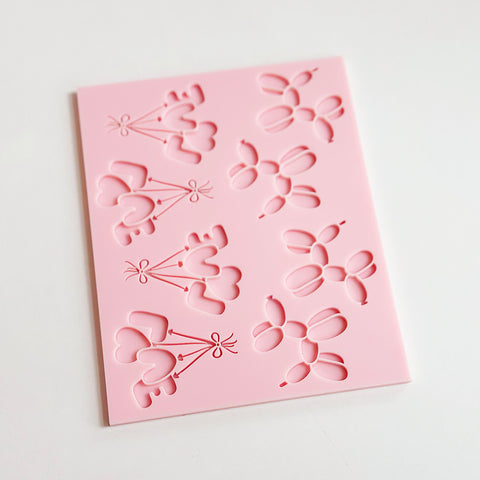 Pattern Shape Plate Kit- Bursting with Love Minis