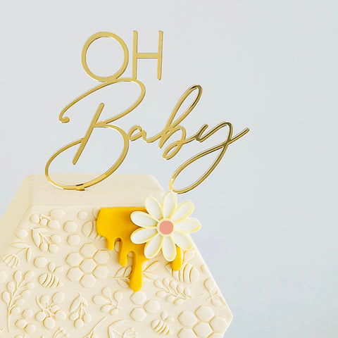 Cake Topper - Oh baby
