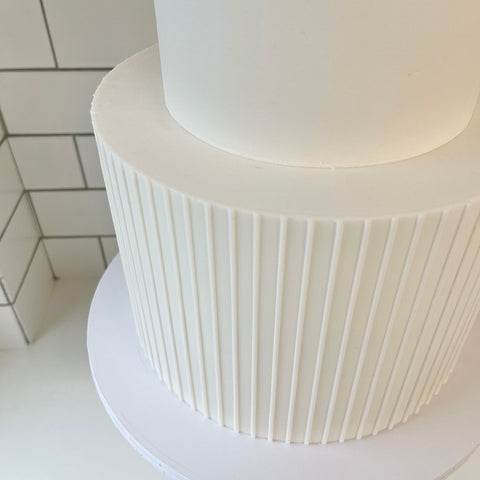 Pattern Plate- Broad Stripe
