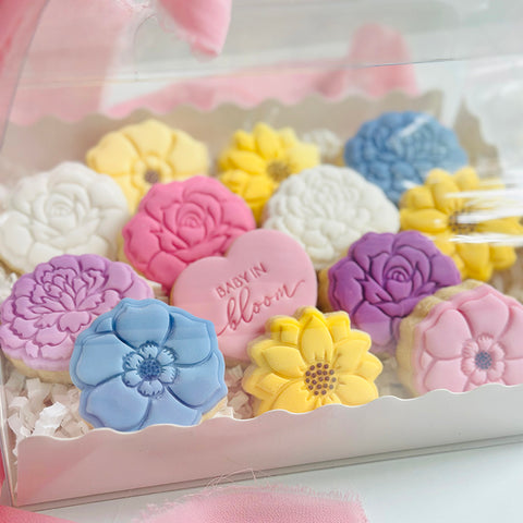 Pattern Shape Plate Kit-  Mini Sunflower & Anenome