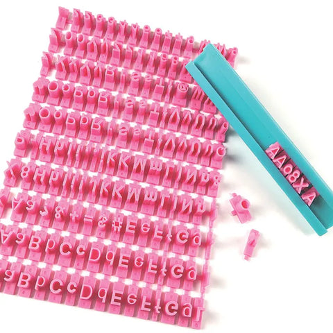 Cookie Press Set - Uppercase,Lowercase,symbols and numbers