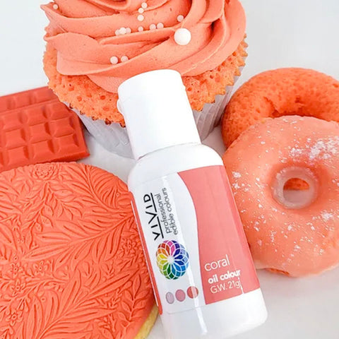 VIVID Oil Based Colour - Coral- 21g