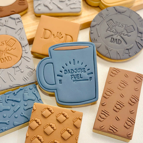Cookie Cutter Embosser Set - Coffee Mug