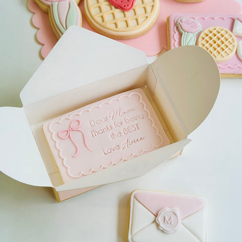 Little Imprints Stamp - Dear Mum range
