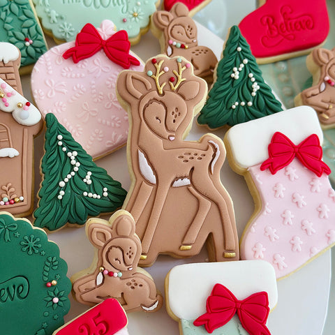 Pattern Shape Plate Kit- Reindeer