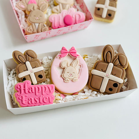 Pattern Shape Plate Kit-  Hot Cross Bunnies