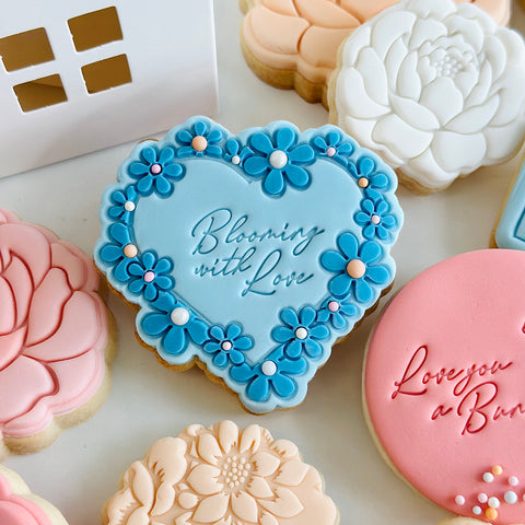 Little Imprints Stamp - Blooming with love