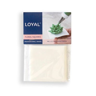 Loyal Floral Squares- Parchment paper