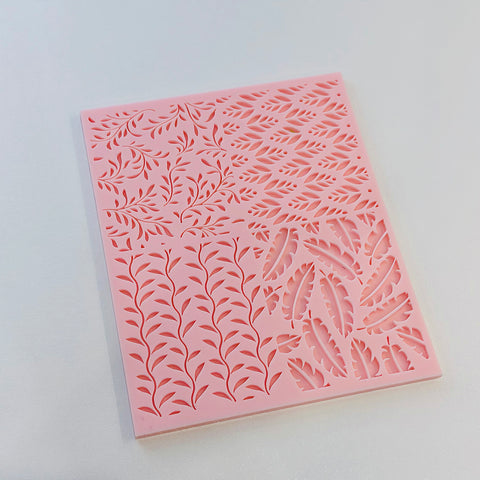 Multi Pattern Plate - Foliage