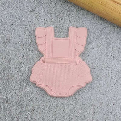 Cookie Cutter  Embosser Set - Frilly Jumpsuit