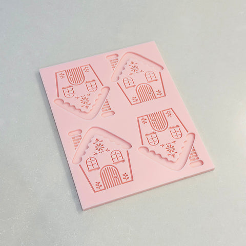 Pattern Shape Plate Kit- Gingerbread House