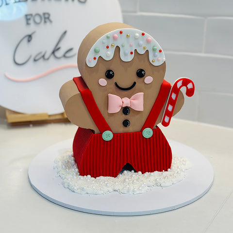 Cake Shape Guides - Gingerbread Man