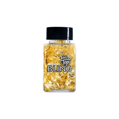 Over the top Edible Bling - loose Gold leaf flakes