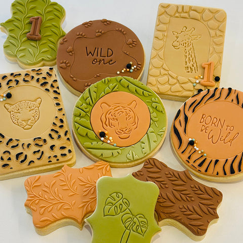 Little Imprints Stamp - Tiger Face