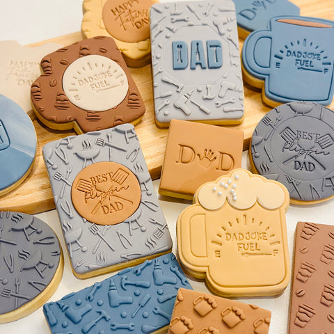 Cookie Cutter Embosser Set - Beer Mug