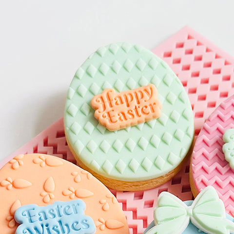 Little Imprints Stamp & Cutter - Happy Easter