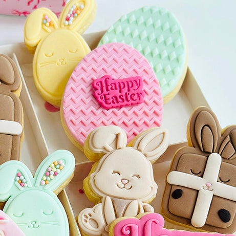 Little Imprints Stamp & Cutter - Happy Easter