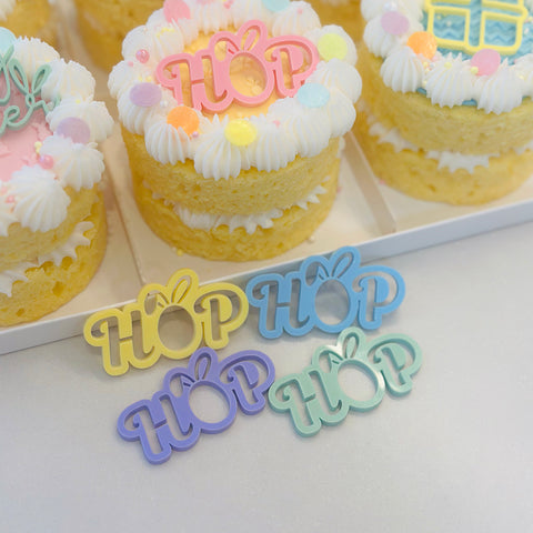 Acrylic Dessert Charms-  HOP