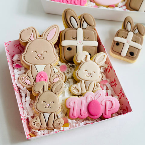 Pattern Shape Plate Kit-  Hot Cross Bunnies