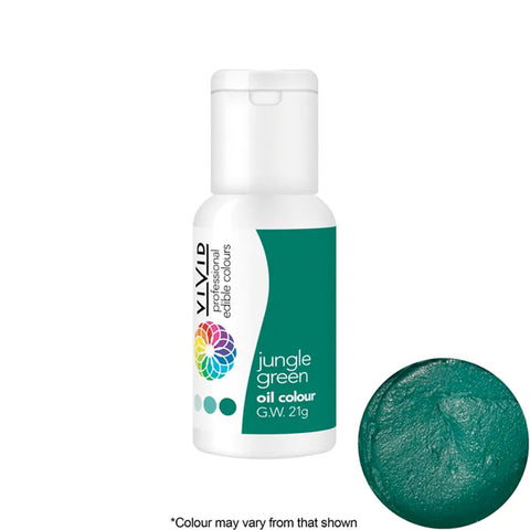 VIVID Oil Based Colour - Jungle Green- 21g