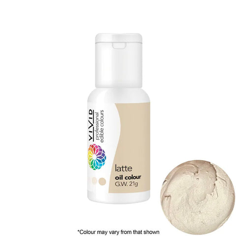 VIVID Oil Based Colour - Latte- 21g