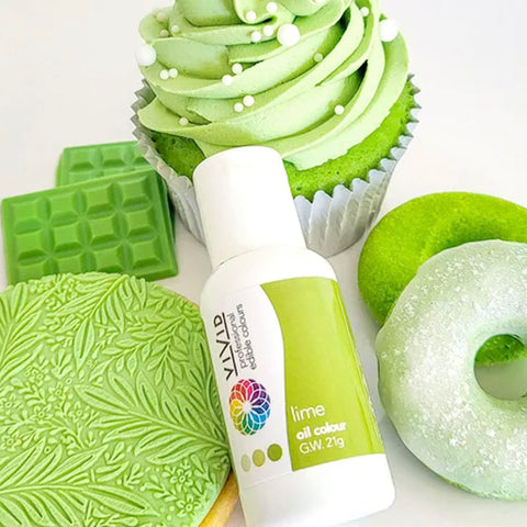 VIVID Oil Based Colour - Lime- 21g