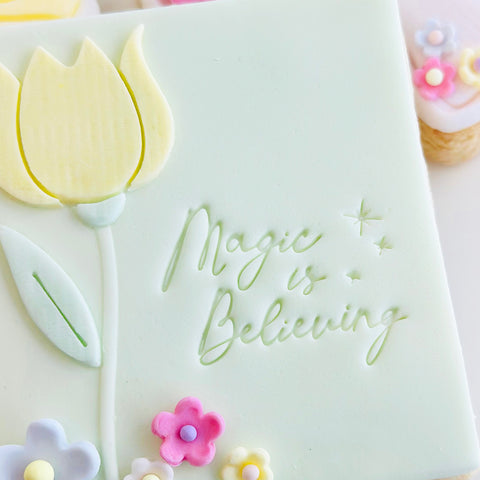 Little Imprints Stamp - Magic is believing
