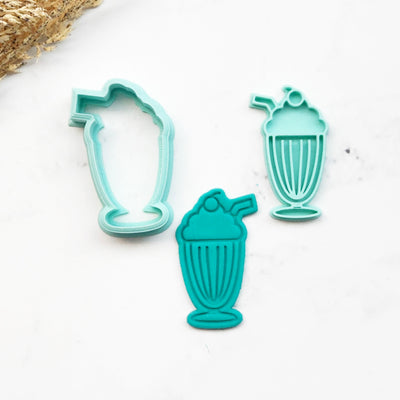 3 Lil Bugs Cookie Cutter Embosser Set-  Mini Milkshake