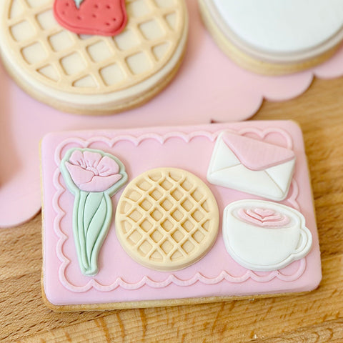 Little Imprints Stamp & Cutter- Breakfast in Bed