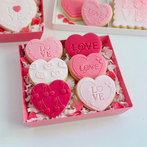 Cookie /Desert Box with Clear Lid - 12cm x 11cm x 6cm