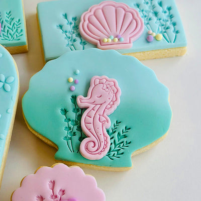 Mini Fondant Stamp and Cutters - Under the Sea