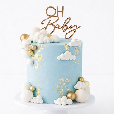 Cake Topper - Oh baby
