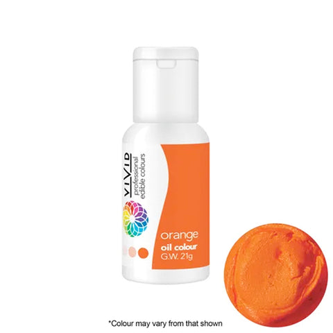 VIVID Oil Based Colour - Orange- 21g