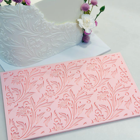 Large Pattern Plate- Ornamental Floral