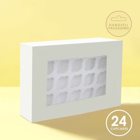 Papyrus Tall Cupcake Box - Fits 24 Cupcakes