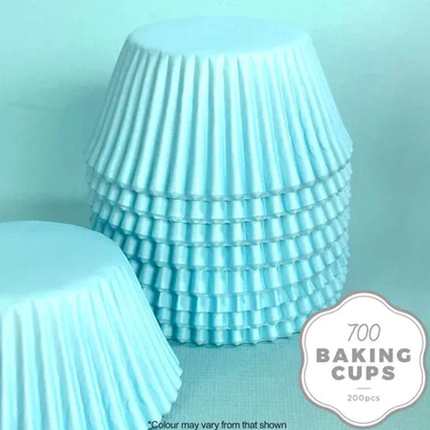 Cupcake Papers- Pastel Blue- 200 pk