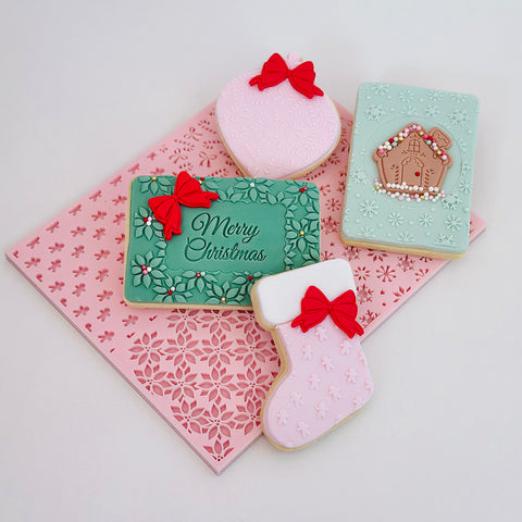 Multi Pattern Plate-  Christmas #2