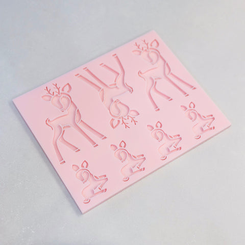 Pattern Shape Plate Kit- Reindeer