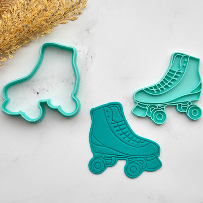 Cookie Cutter Embosser Set-  Rollerskate